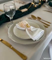 Assiette et accesoir
