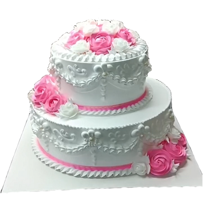 Gâteau à 21 cm de diamètre et 8 cm de hauteur