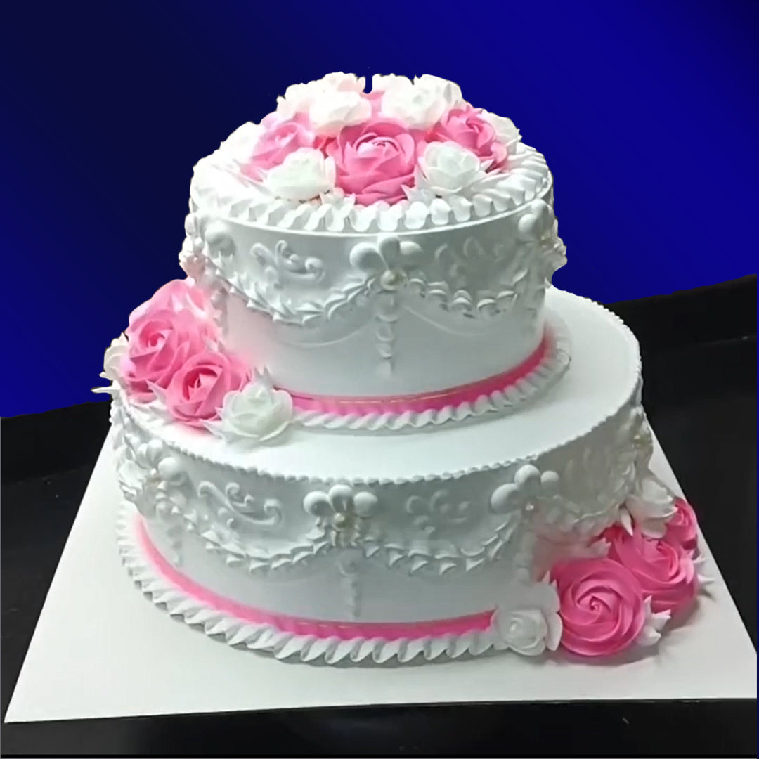 Gâteau à 21 cm de diamètre et 8 cm de hauteur
