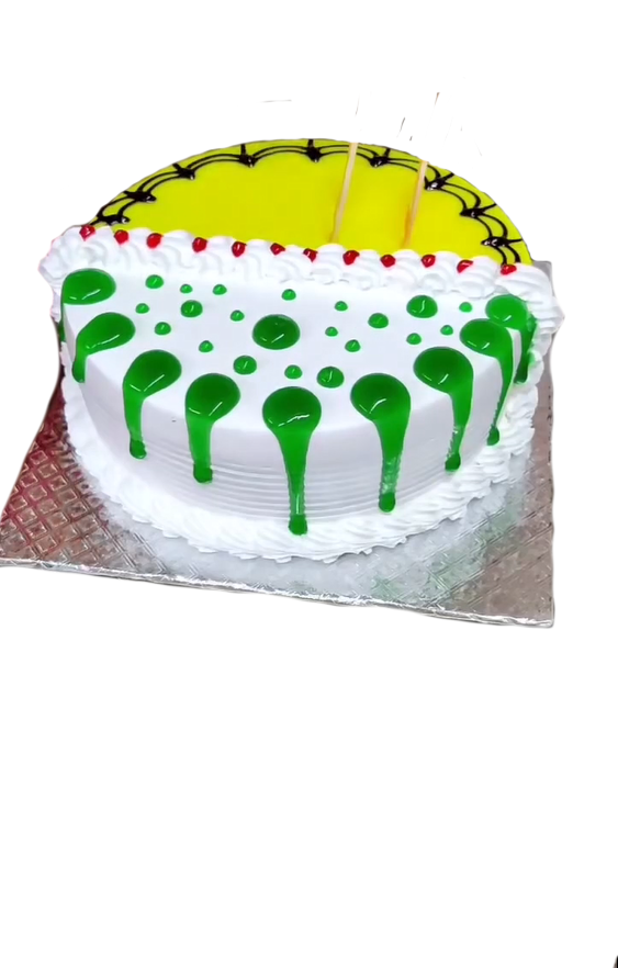 Gâteau à 21 cm de diamètre et 8 cm de hauteur