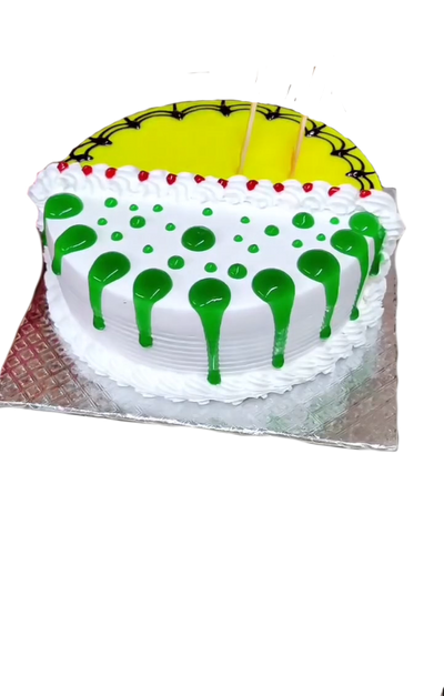 Gâteau à 21 cm de diamètre et 8 cm de hauteur