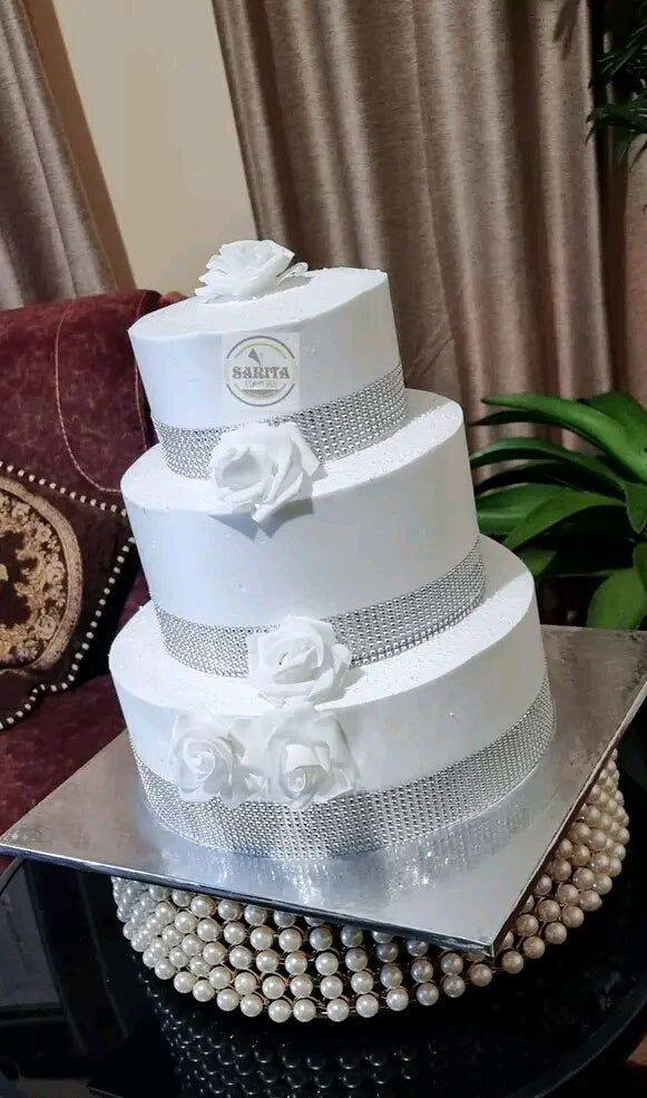 Gâteau à 21 cm de diamètre et 8 cm de hauteur