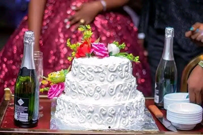 Gâteau à 21 cm de diamètre et 8 cm de hauteur