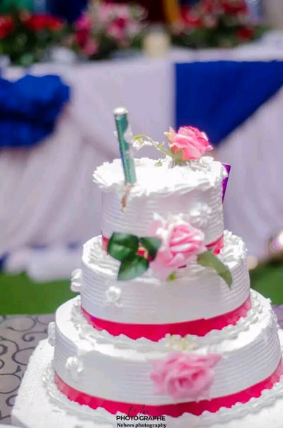 Gâteau à 21 cm de diamètre et 8 cm de hauteur